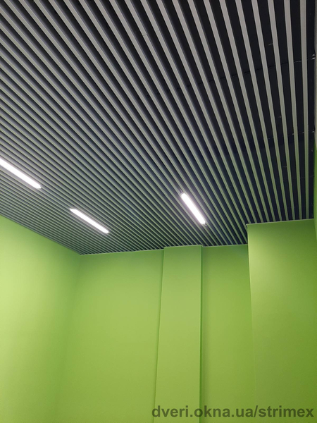 Подвисная металическая система Strim-CEILING кубоподобній рейковій потолок